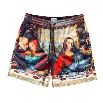 Last Supper Shorts | 6" Inseam | Bold & Stylish