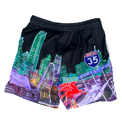 Downtown Dallas x SwapCon Shorts | 6" Inseam | Trendy Fit