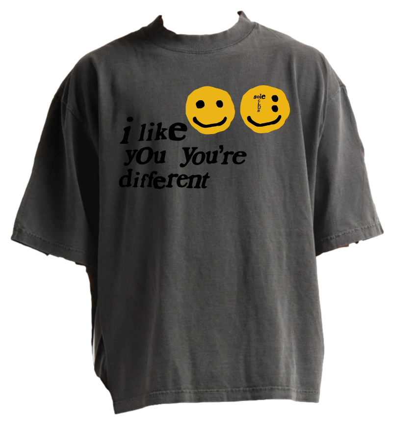 I like you 2.0 shirt gray