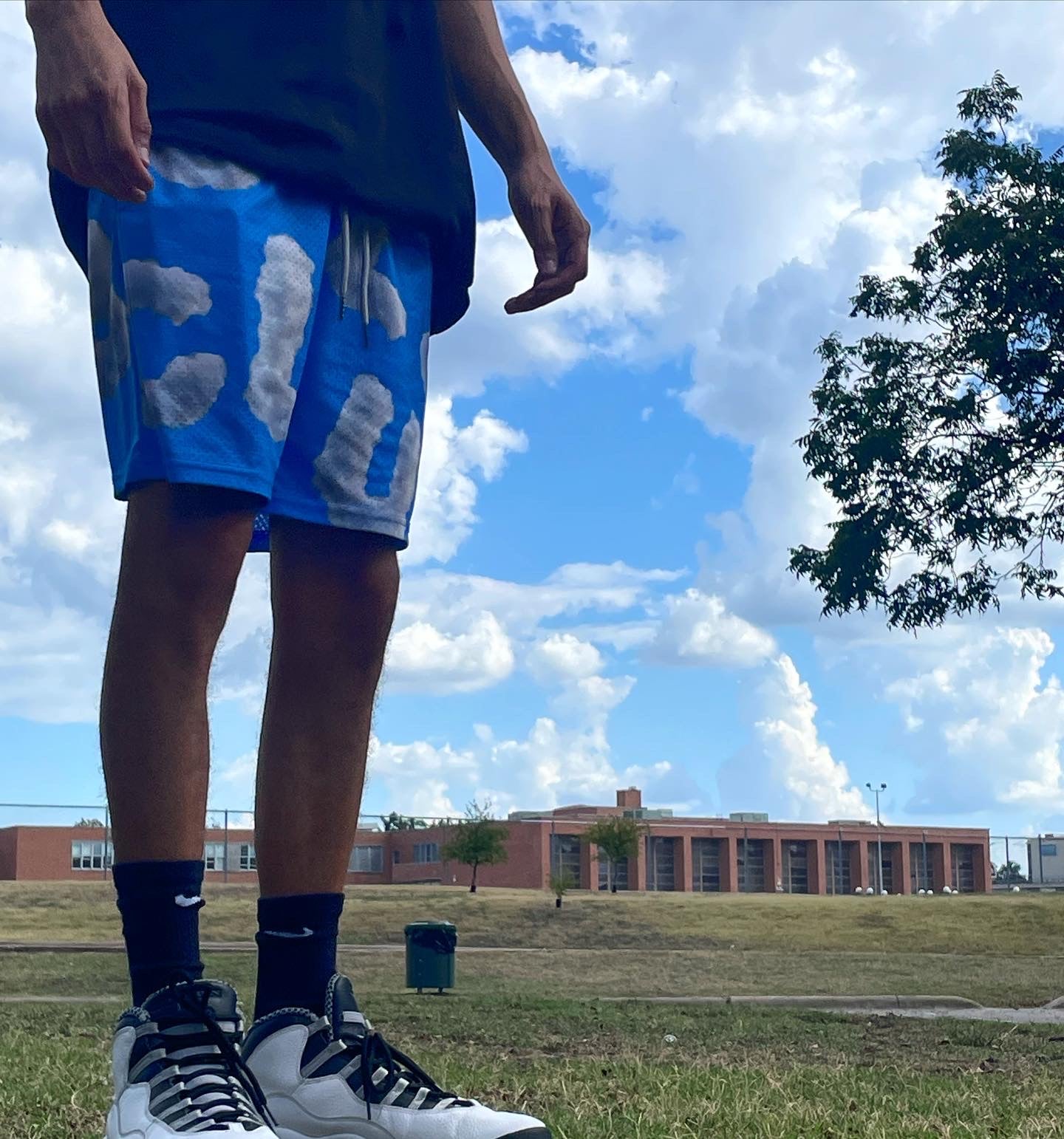 Blue Clouds Shorts | 6" Inseam | Comfortable & Stylish